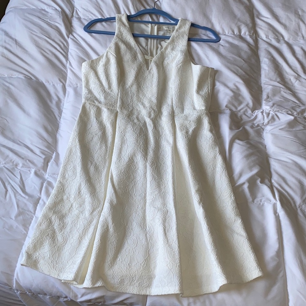 White Francesca dress - size M